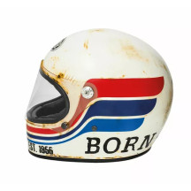 Casco Trophy — Talla M, blanco roto mate